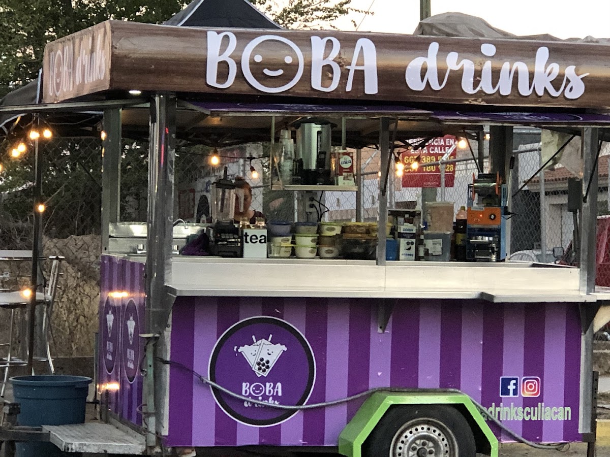 Boba Drink Milk Tea Shop