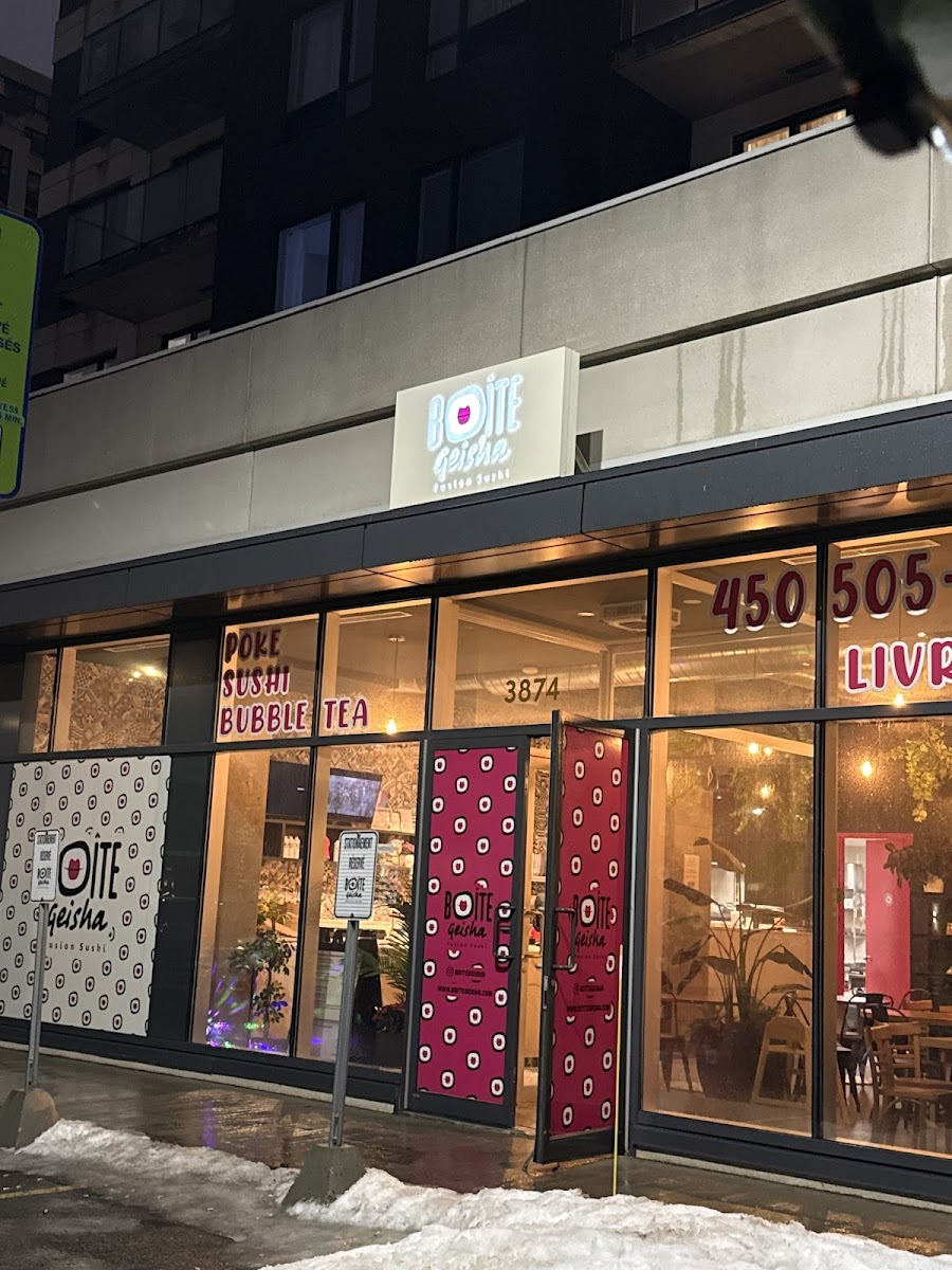 Boite Geisha Fusion Sushi