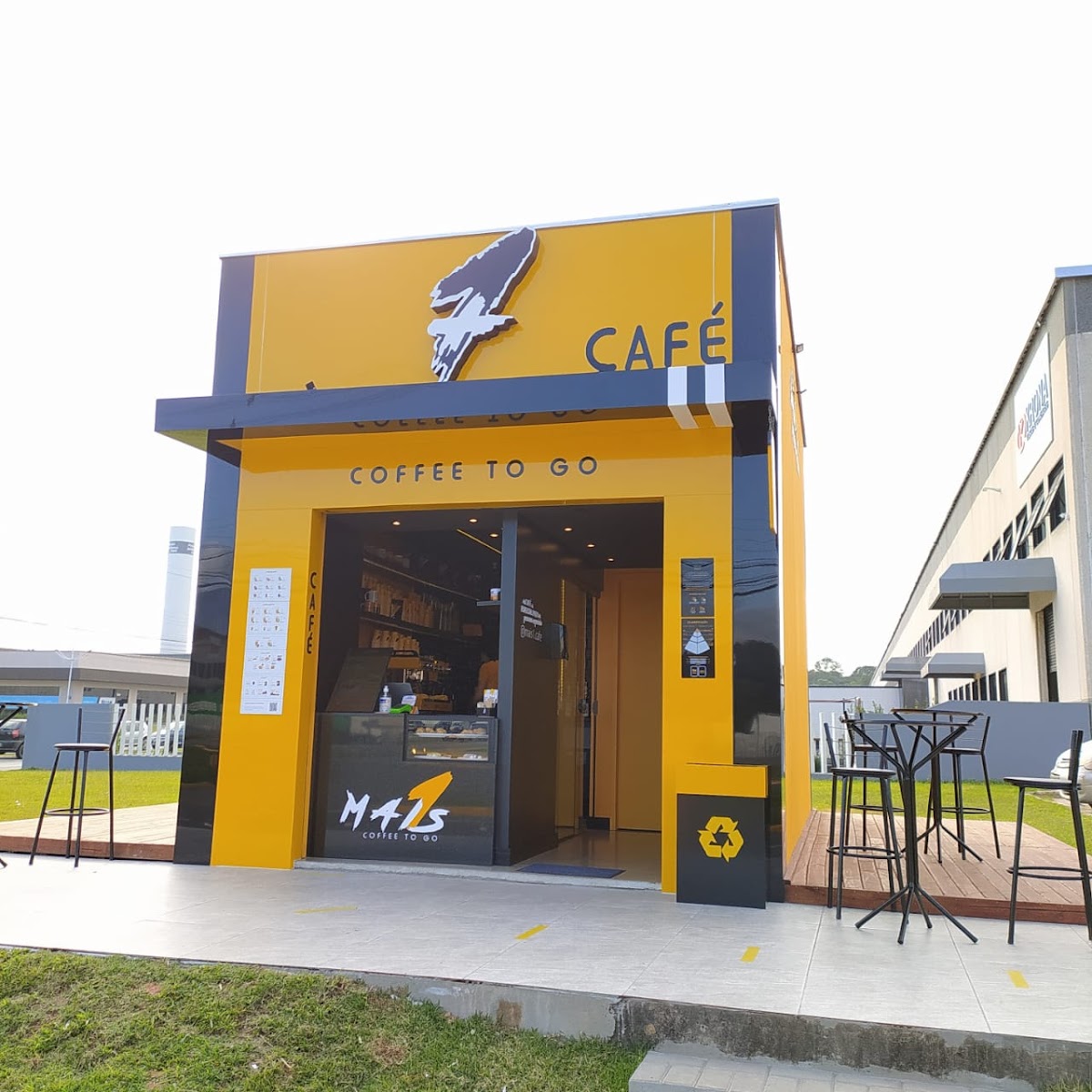 Cafeteria Mais1 Café - Perini Business Park