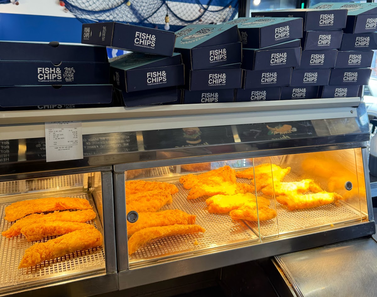 Crispy Cod Lancing