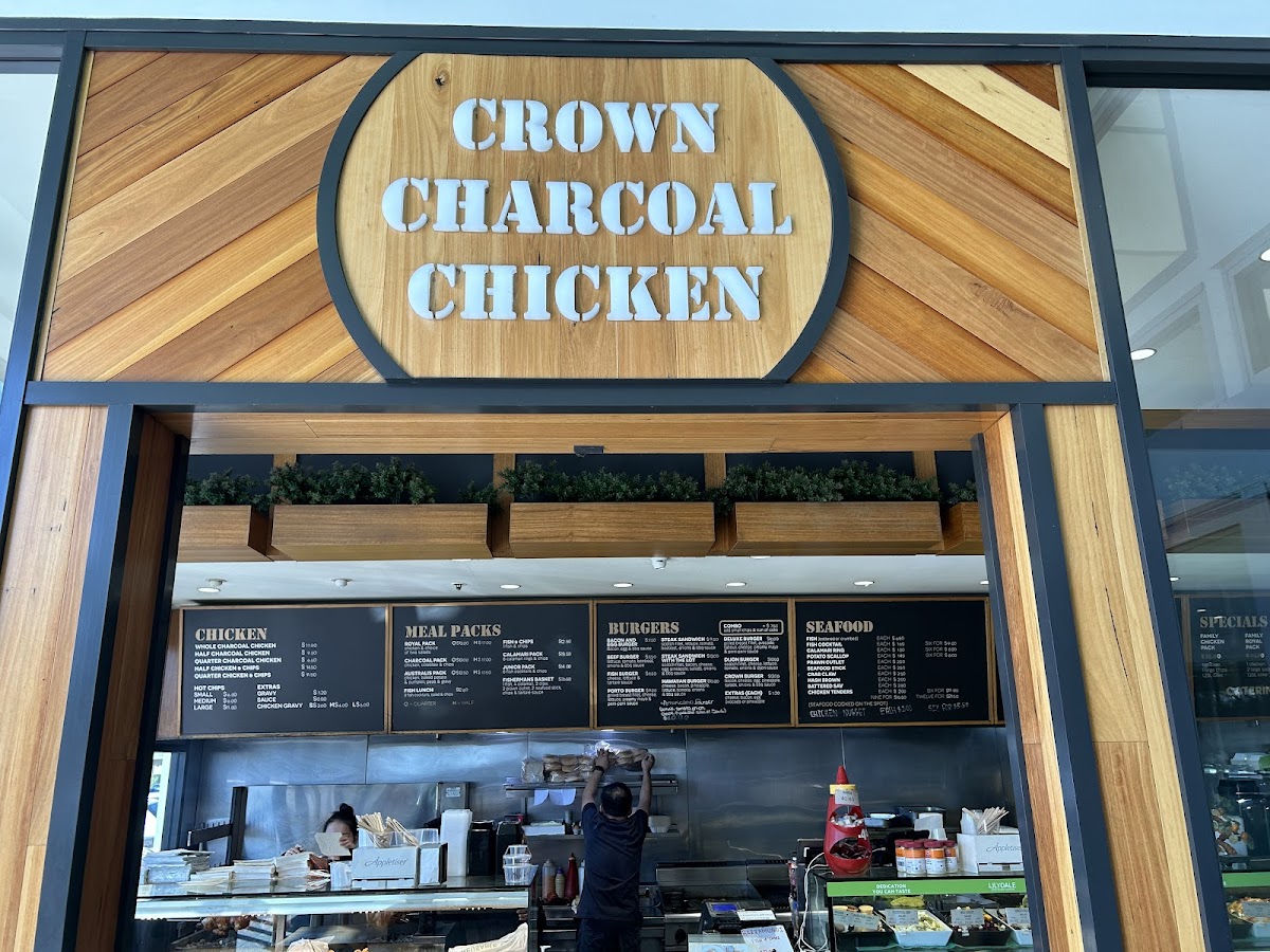 Crown Charcoal Chickens