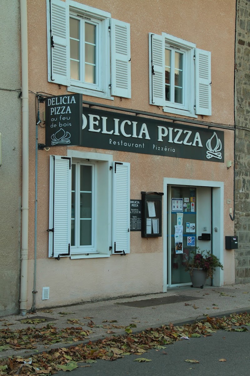 Delicia Pizza Restaurant Pizzeria Au Feu De Bois