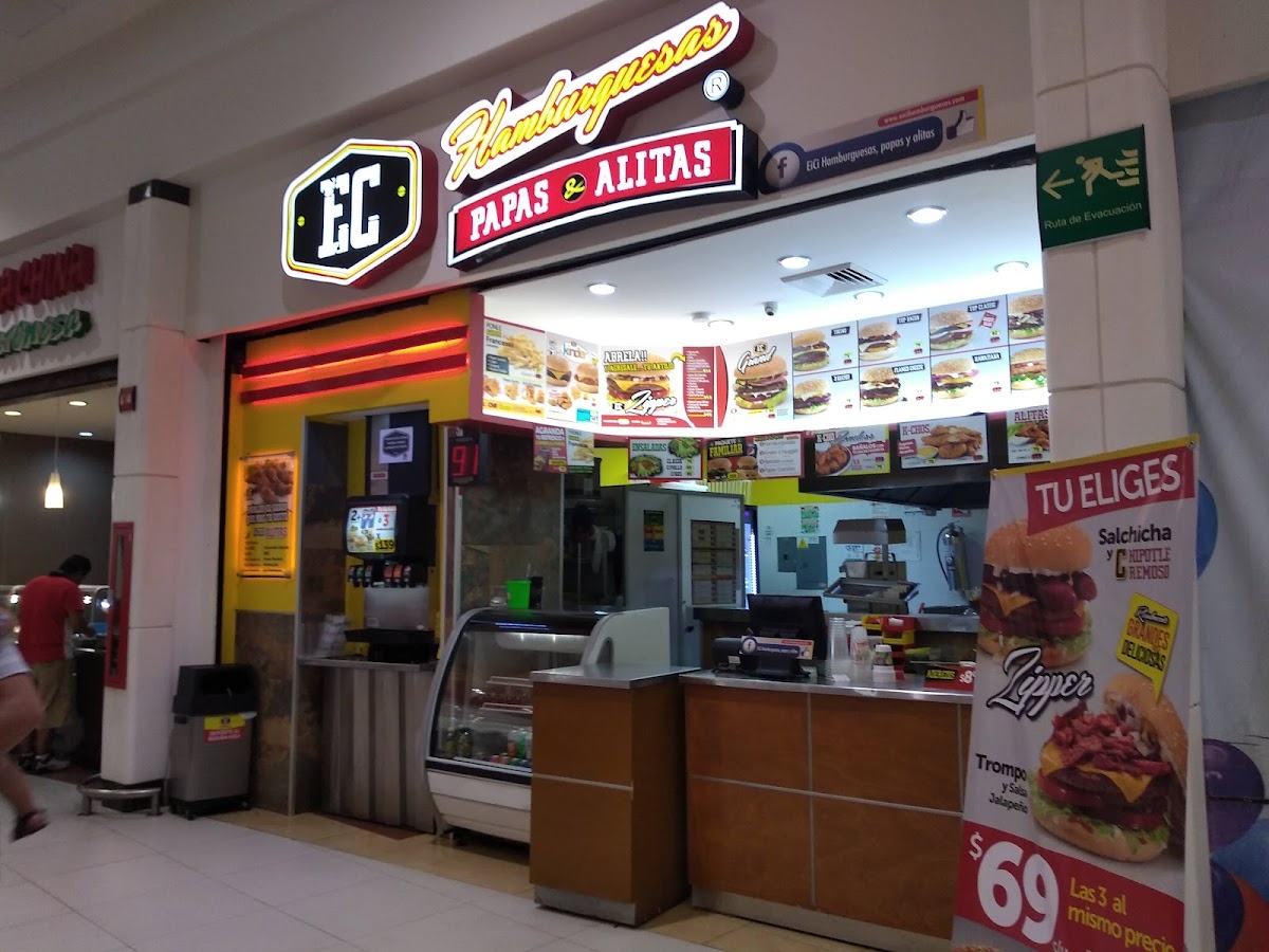 Eici Hamburguesas Papas Y Alitas.