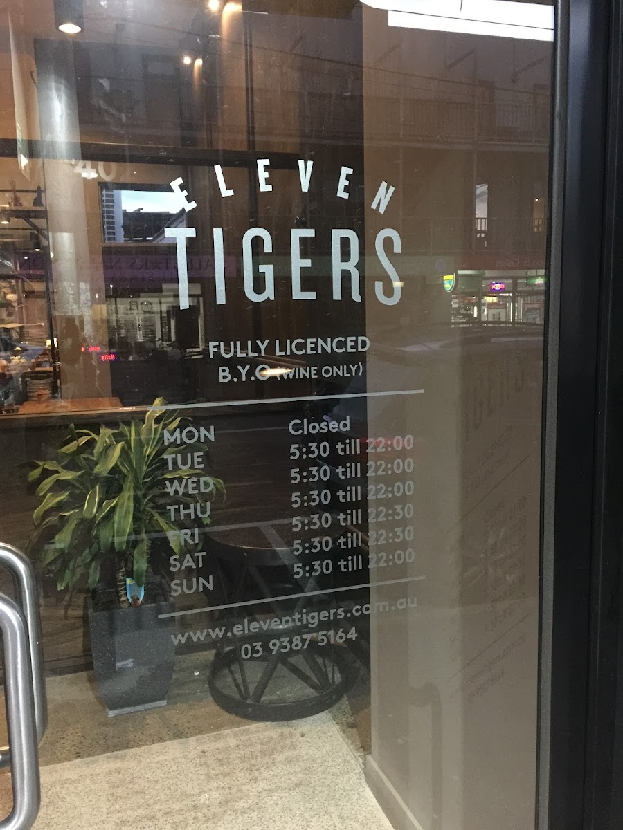 Eleven Tigers