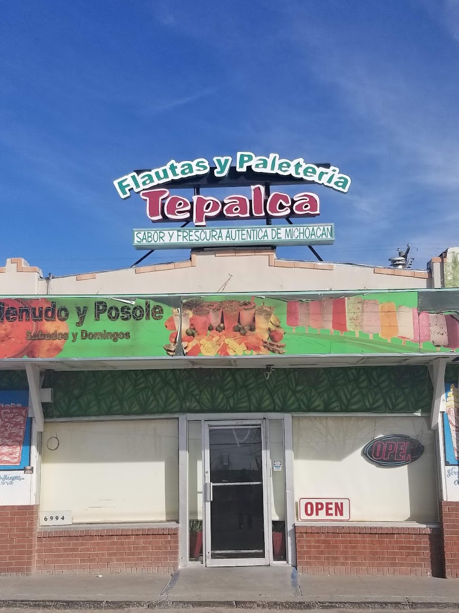 Flautas Y Paleteria Tepalca