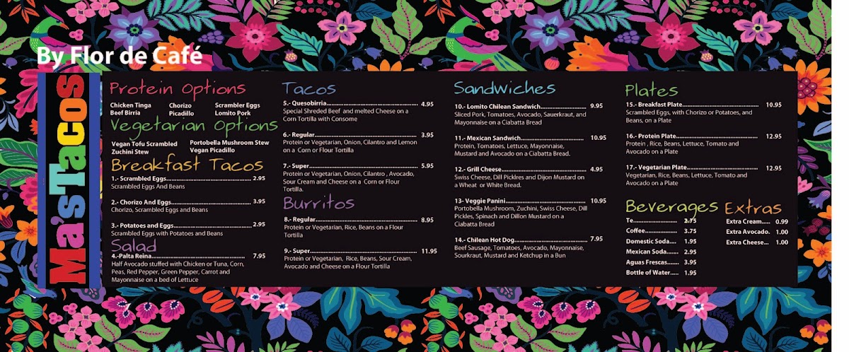 Flor De Café & Ma's Tacos Photos 2