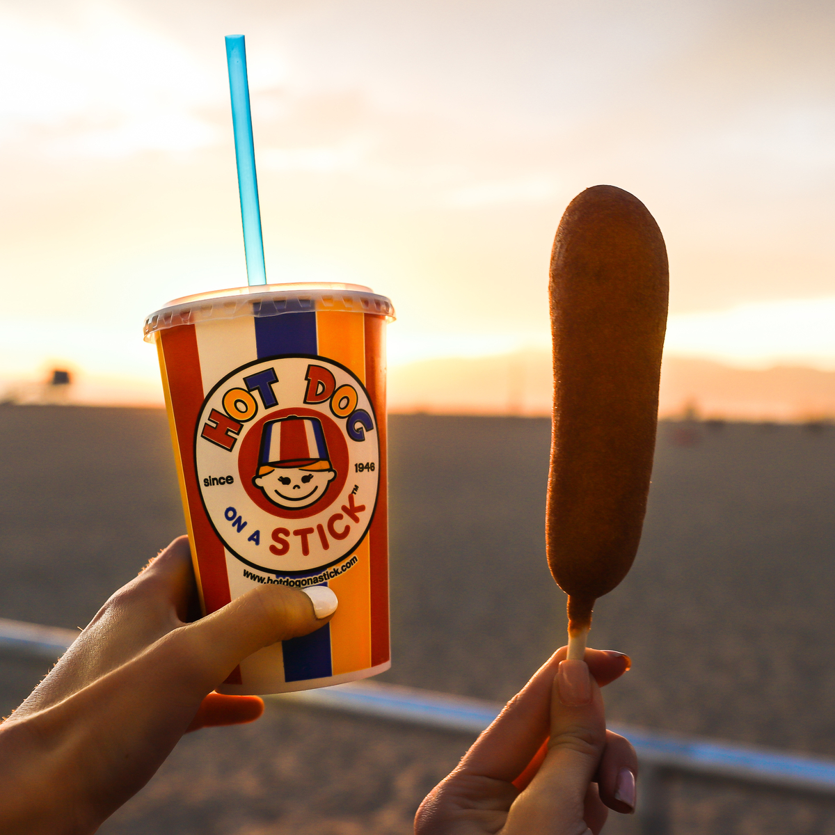 Hot Dog On A Stick Photos 2