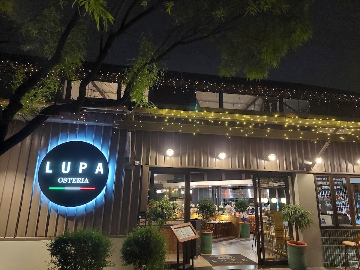 Lupa Osteria Waterfall