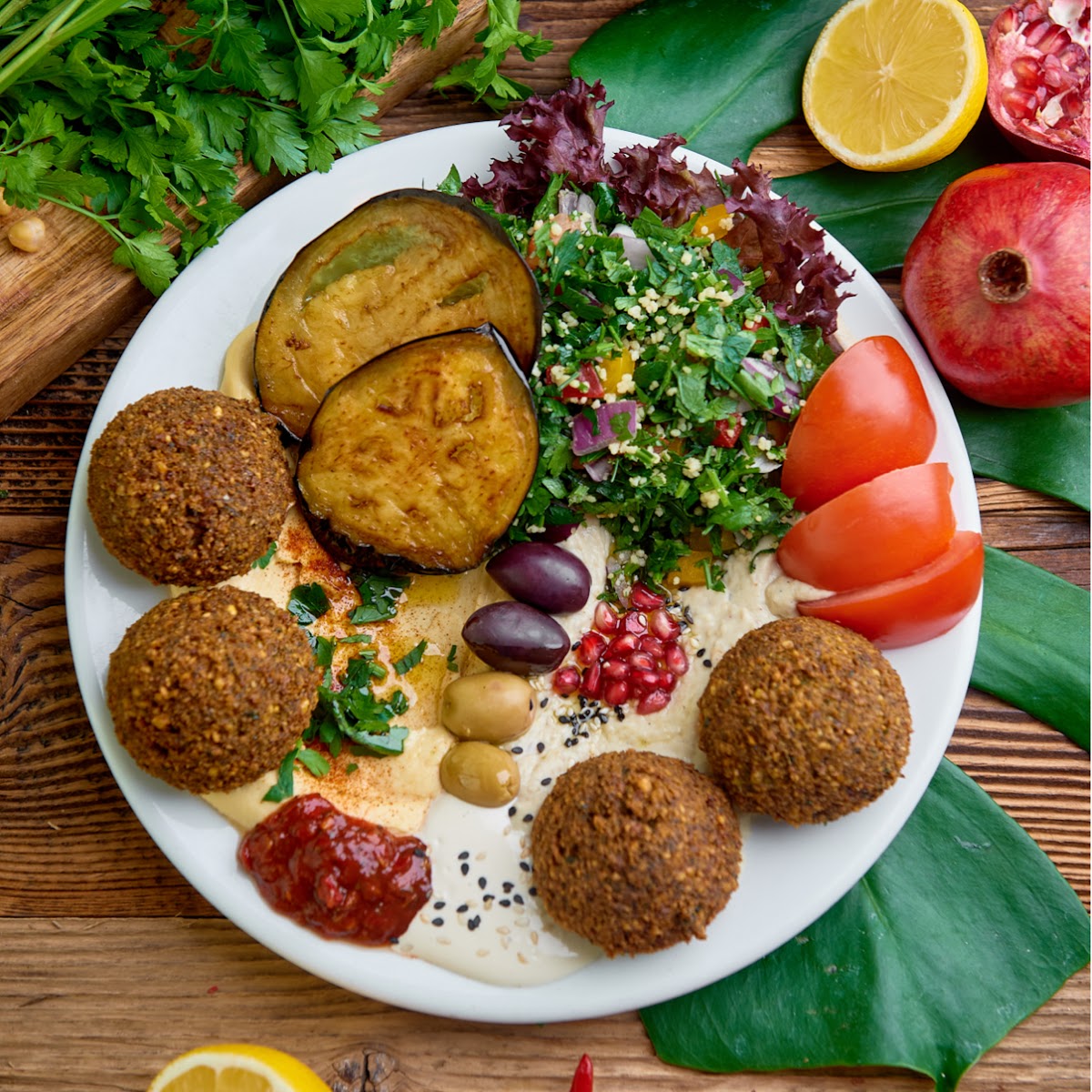 Mezze Hummus & Falafel Photos 2