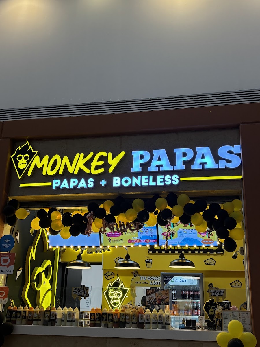 Monkey Papas Suc. Querétaro (Plaza Galerías)