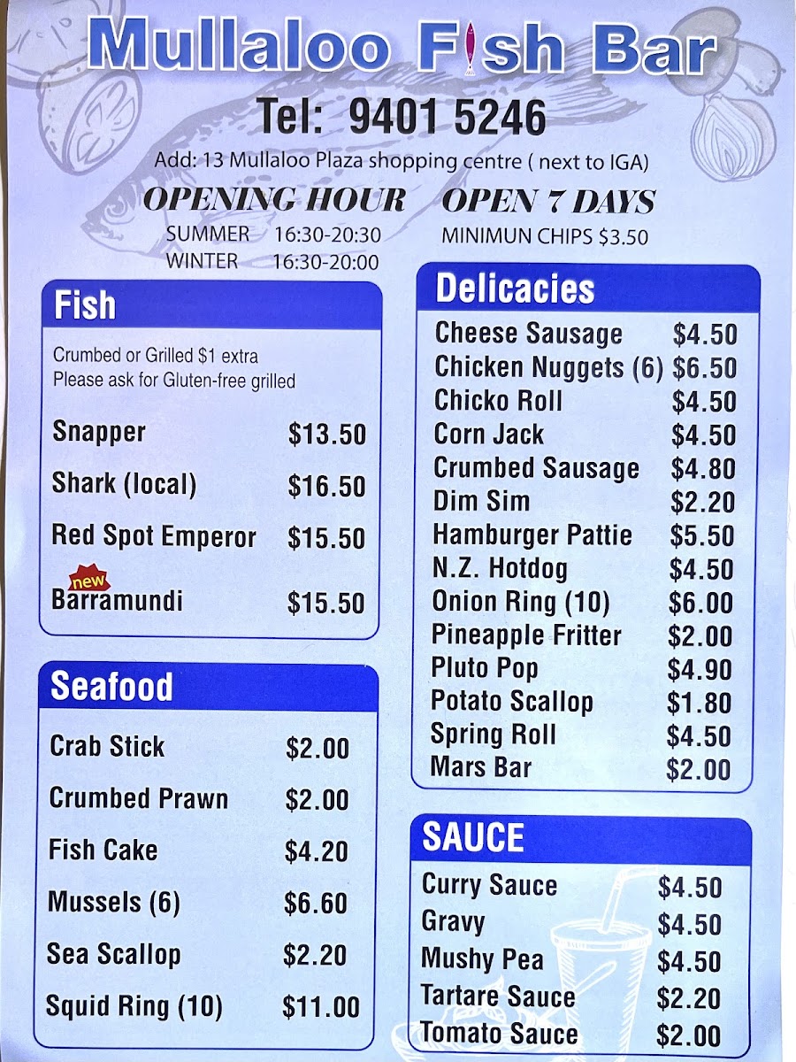 Mullaloo Fish Bar ( Outside Iag) Photos 2