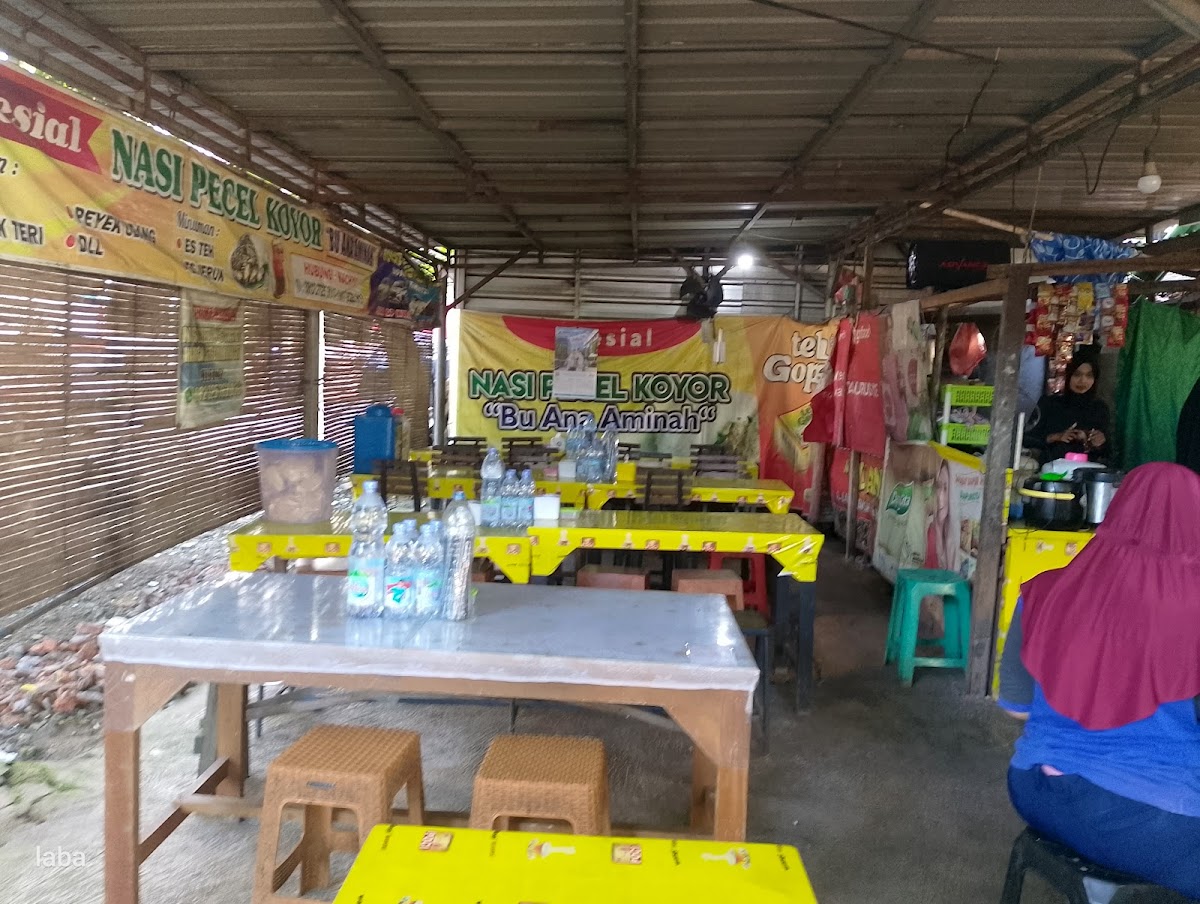 Nasi Pecel Koyor Bu Ana Aminah Lamper Tengah