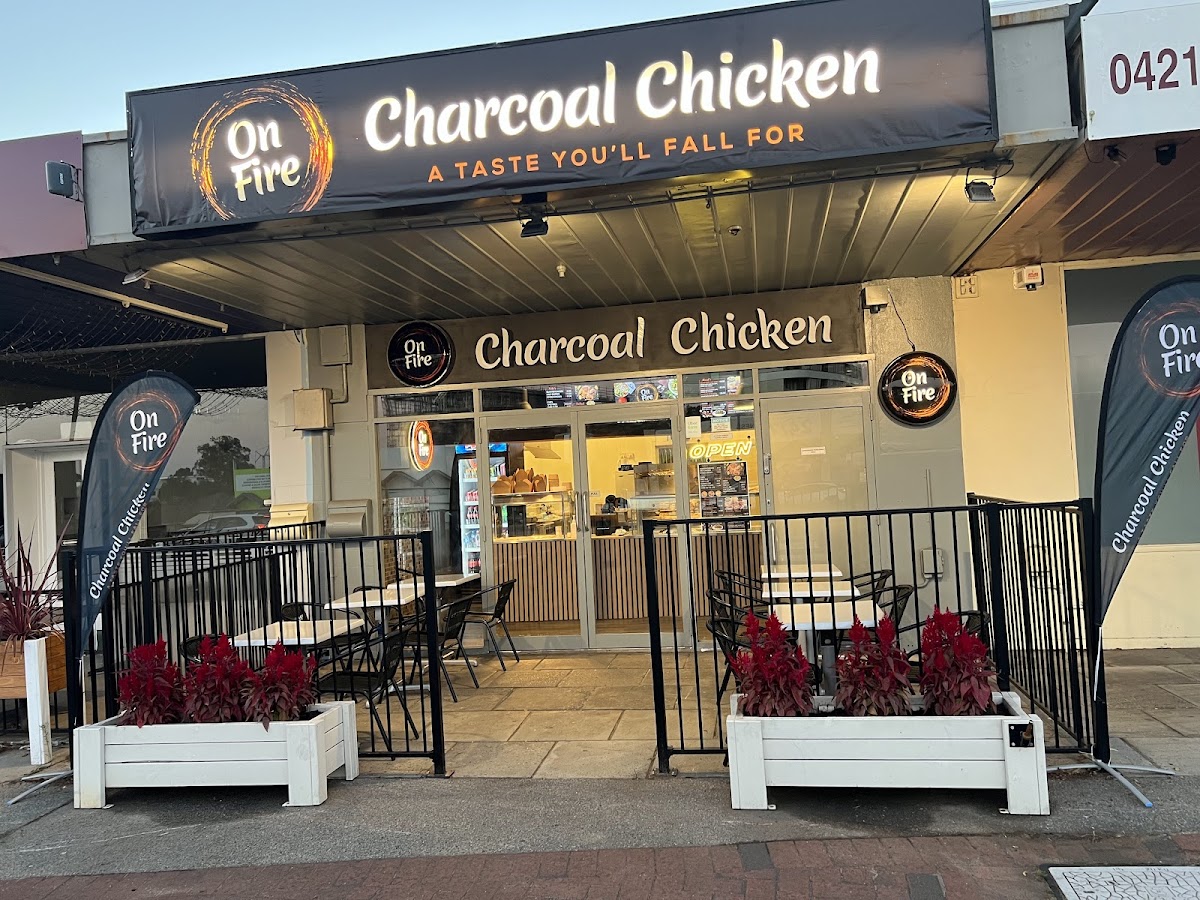 On Fire Charcoal Chicken Como