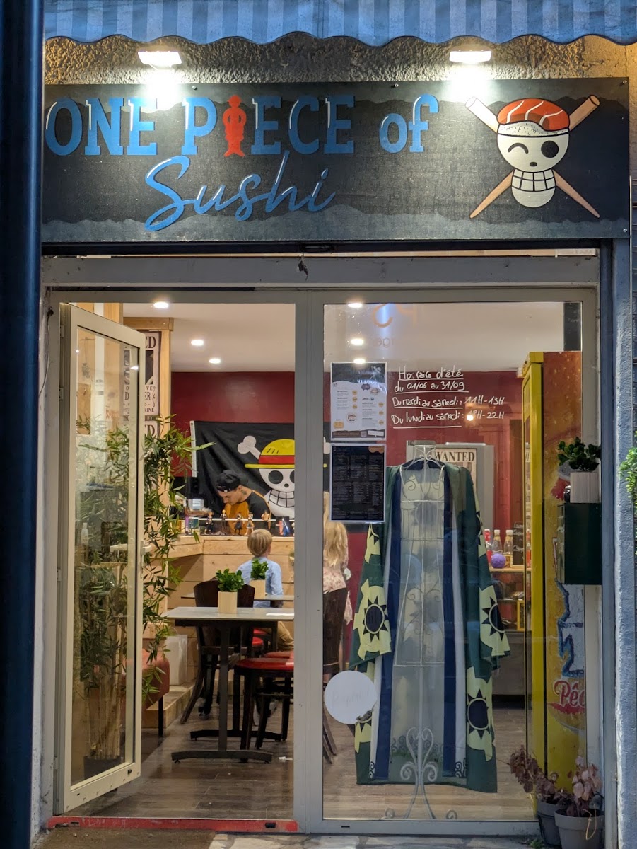 One Piece Of Sushi