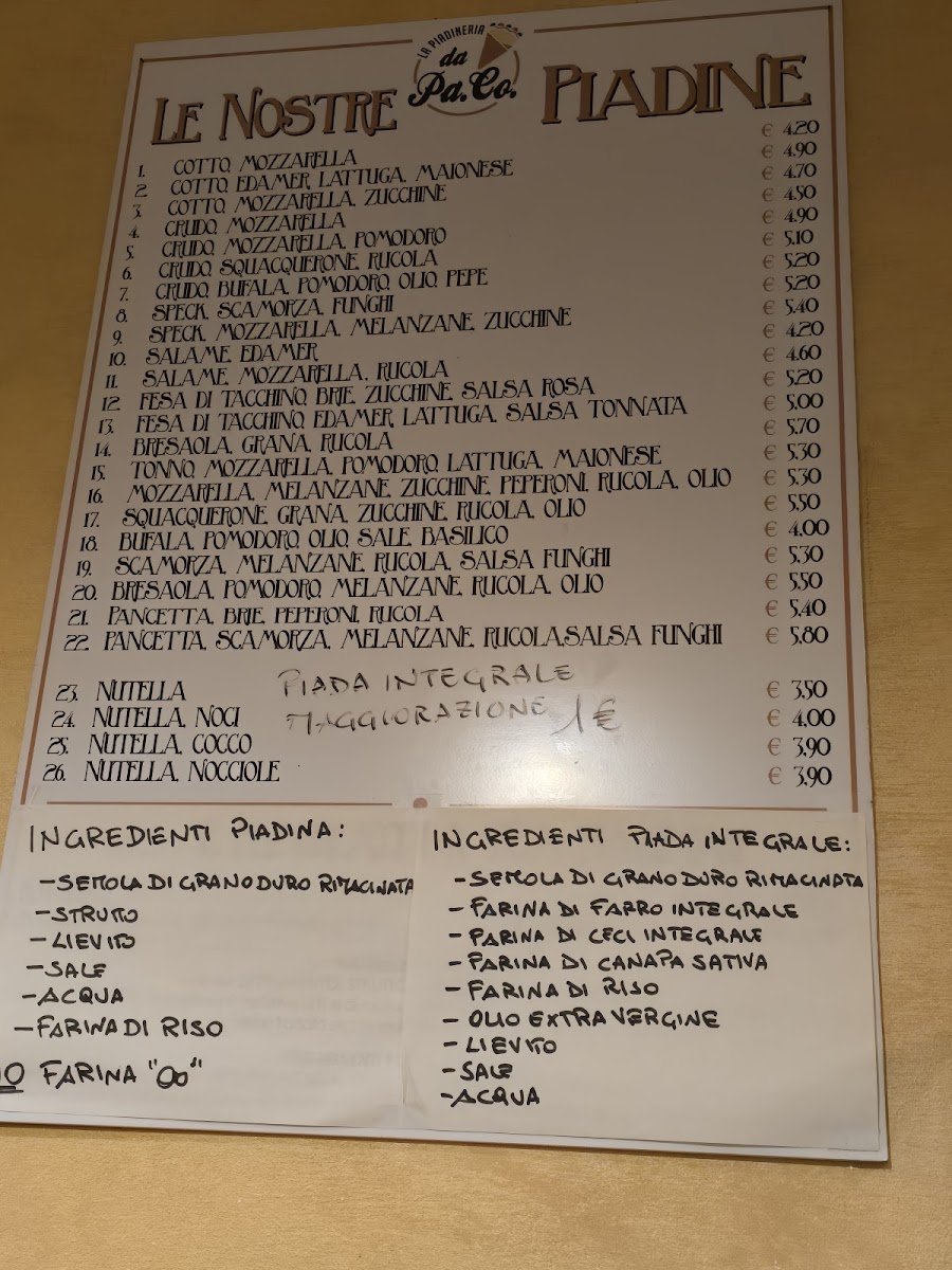 Piadineria Da Pa.co. Photos 2
