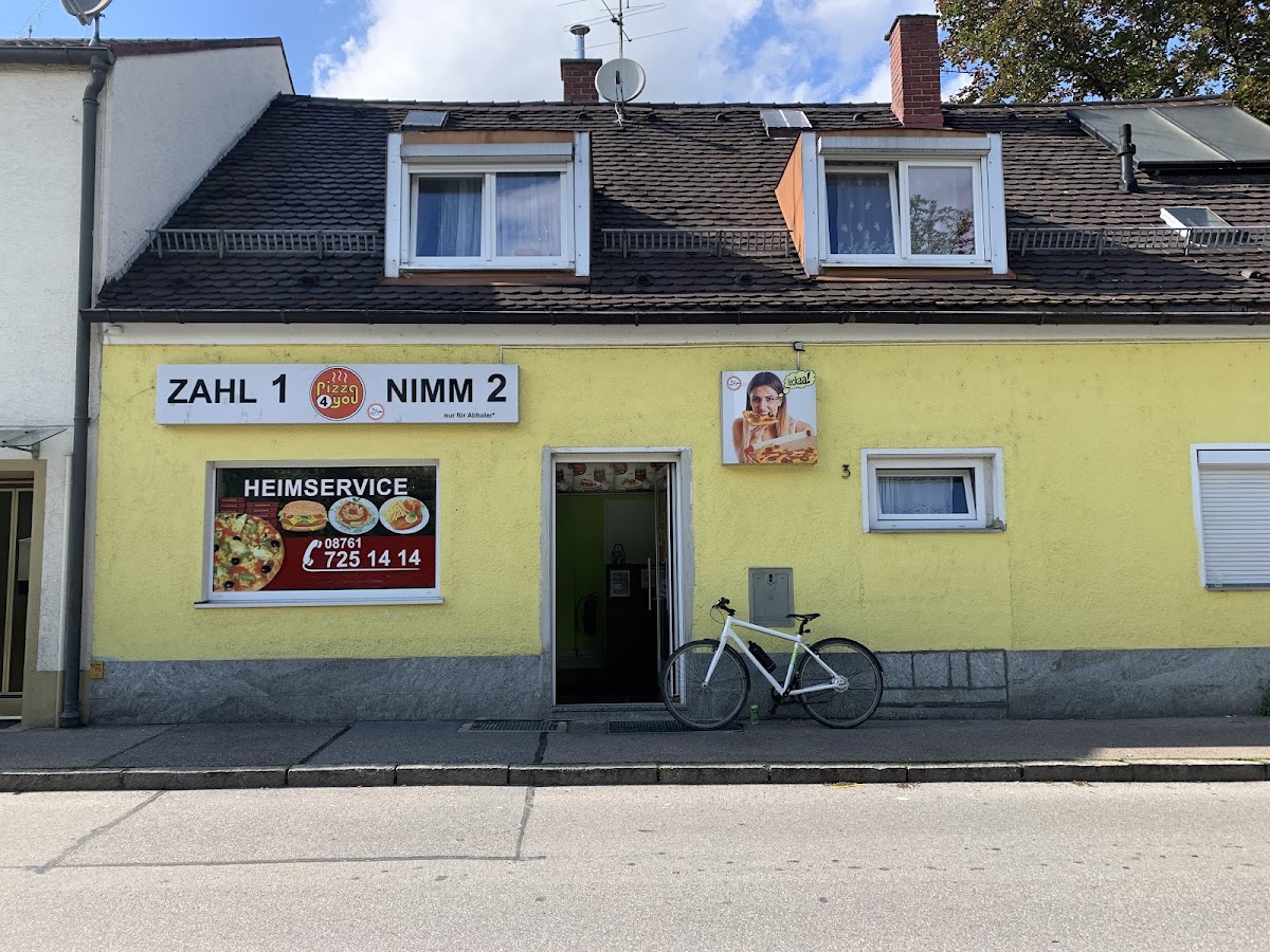 Pizza 4 You Moosburg 'nimm 2 Zahl 1'