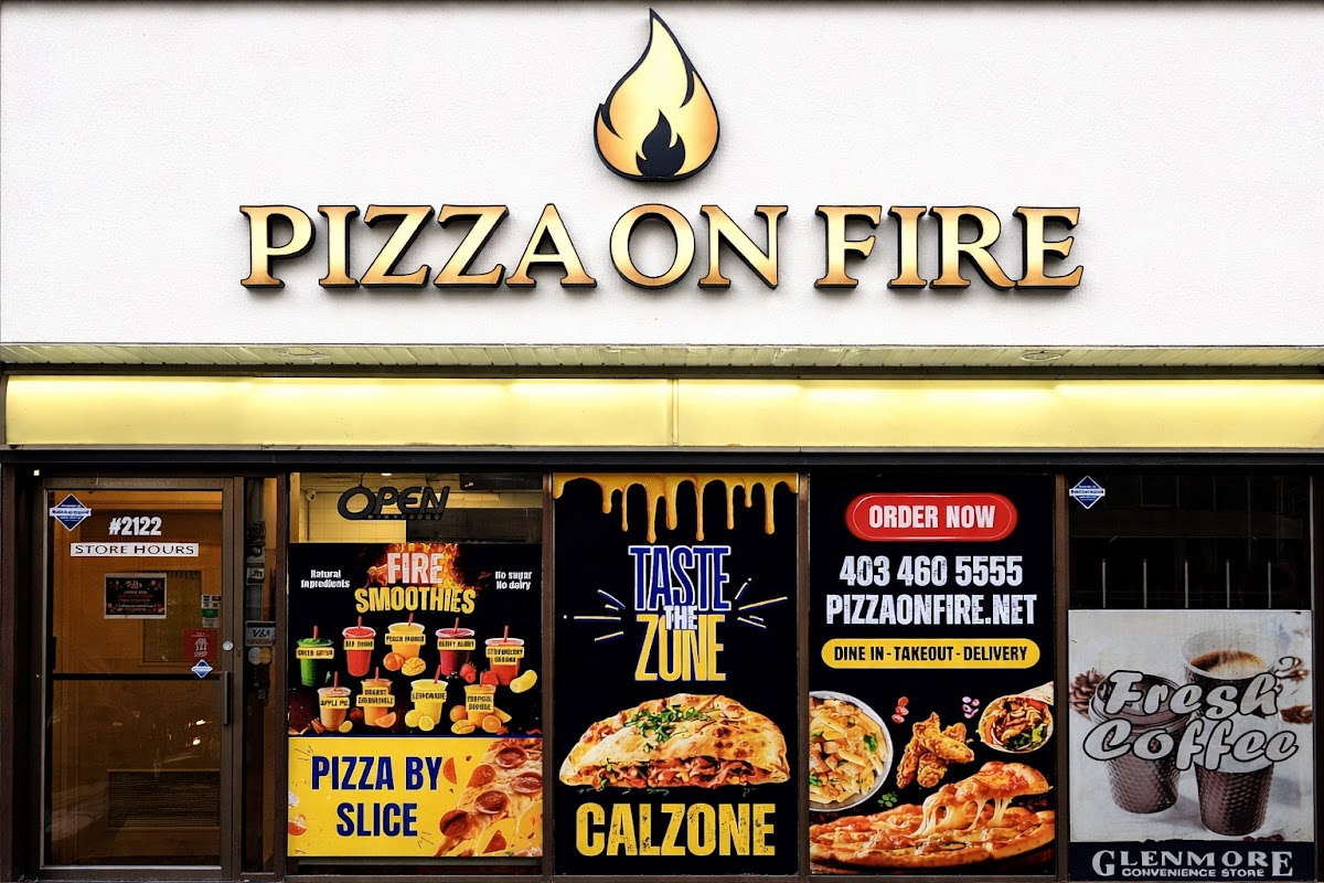 Pizza On Fire