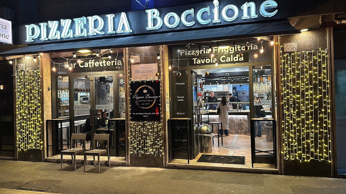 Pizzeria Boccione Friggitoria Bistrot Tavola Calda Caffetteria