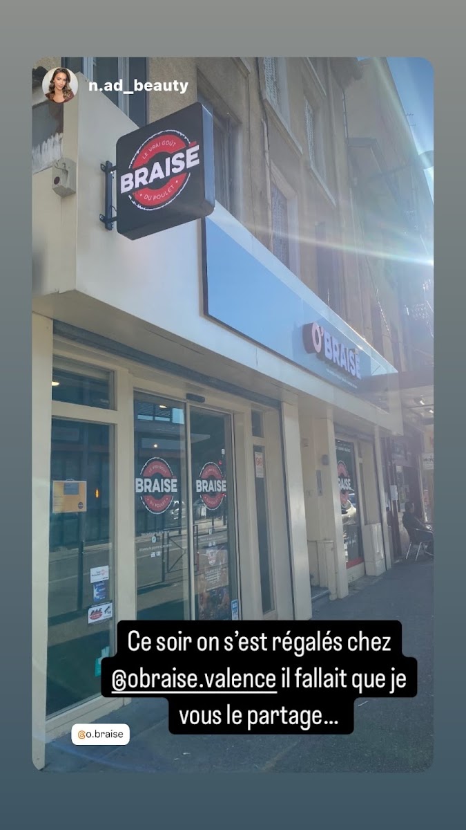 Poulet Braisé Valence - Restaurant O'braisé Burger Valence
