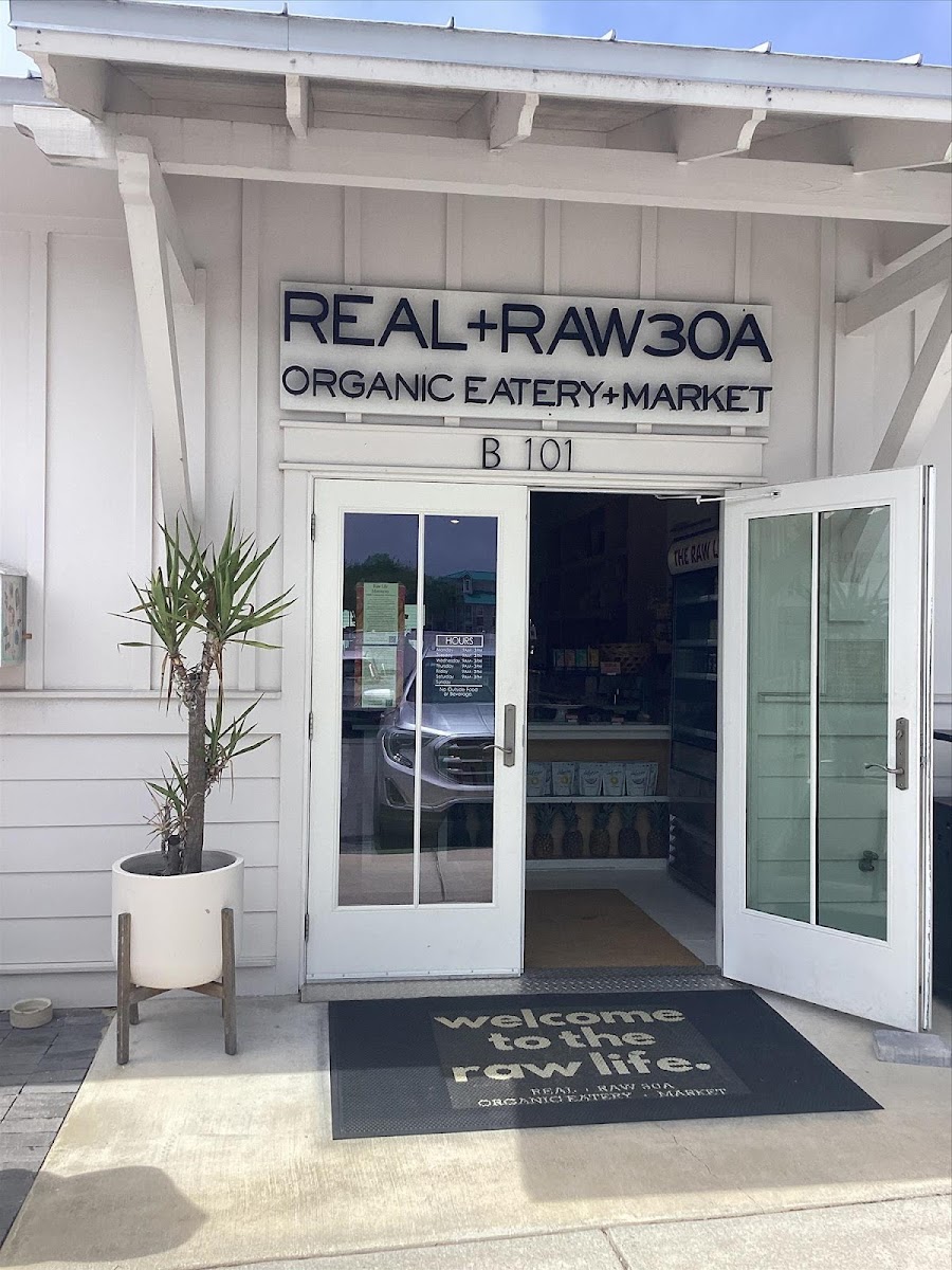 Real And Raw 30A Organic Eatery + Market