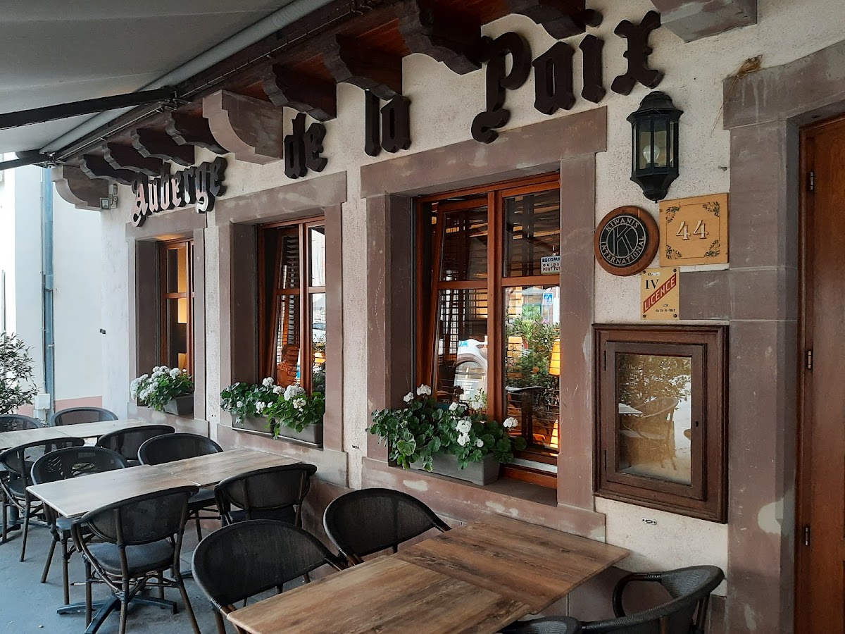 Restaurant Auberge De La Paix Sélestat