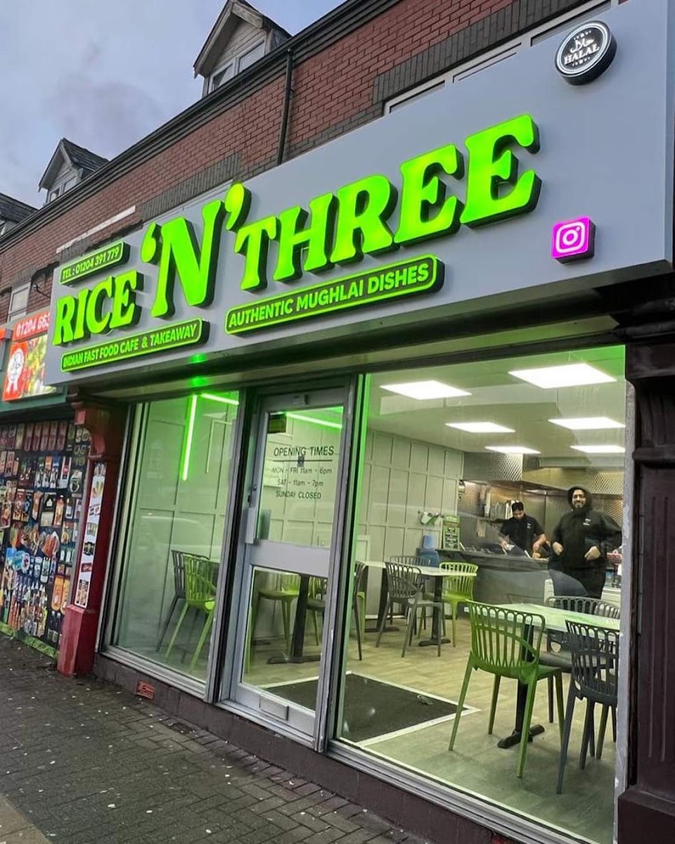 Rice 'n' Three