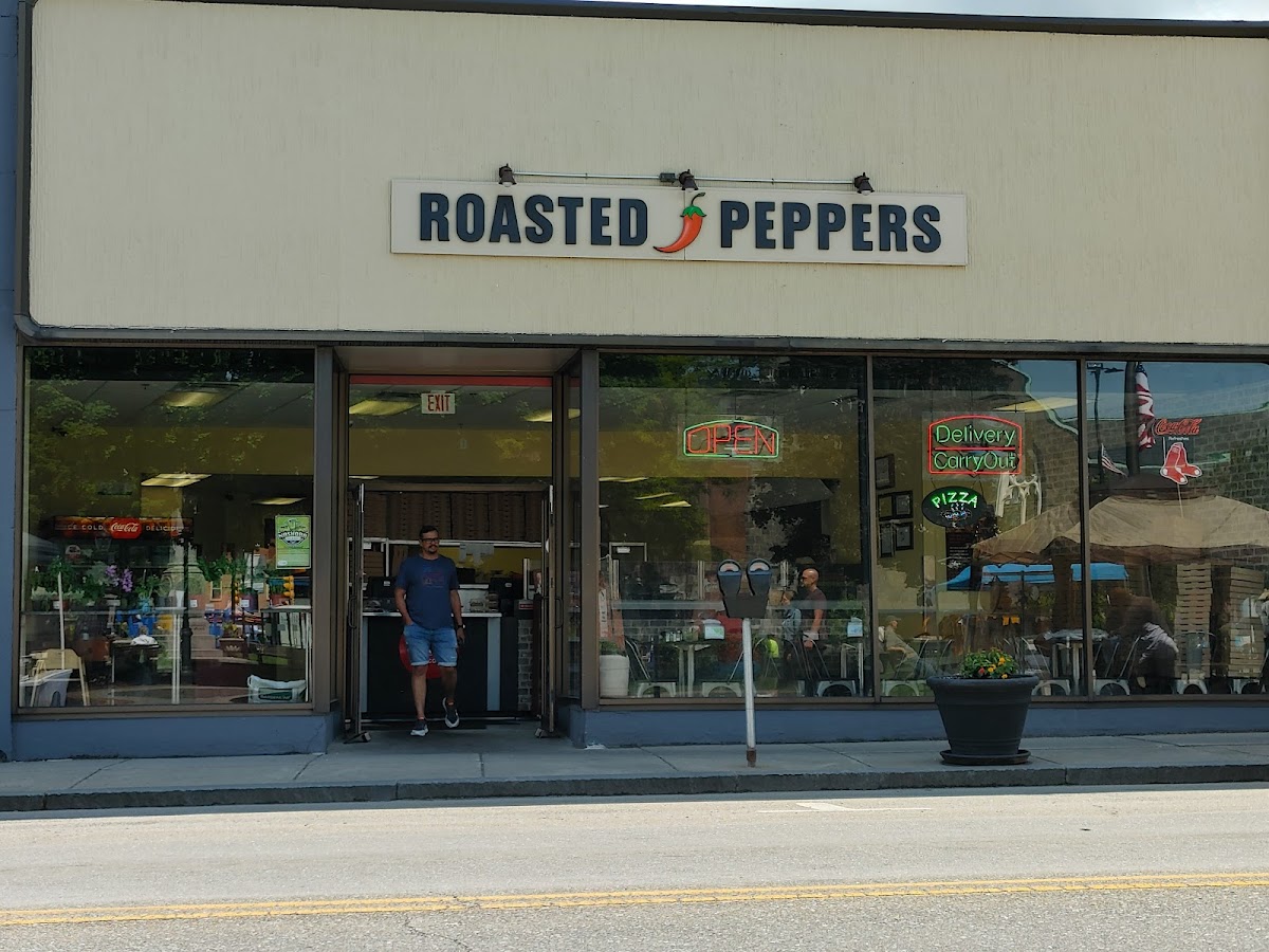 Roasted Peppers Pizza