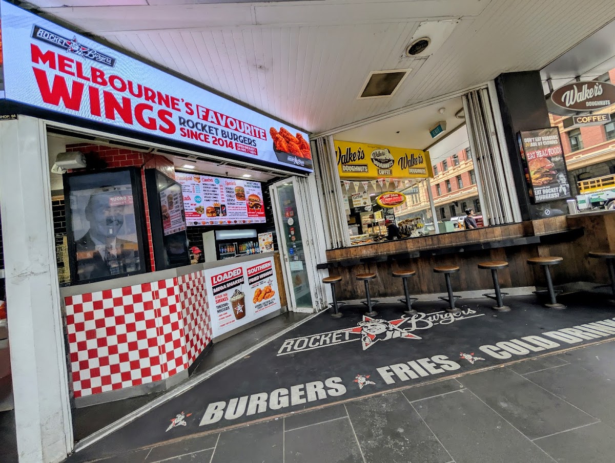 Rocket Burgers & Fries Elizabeth Street