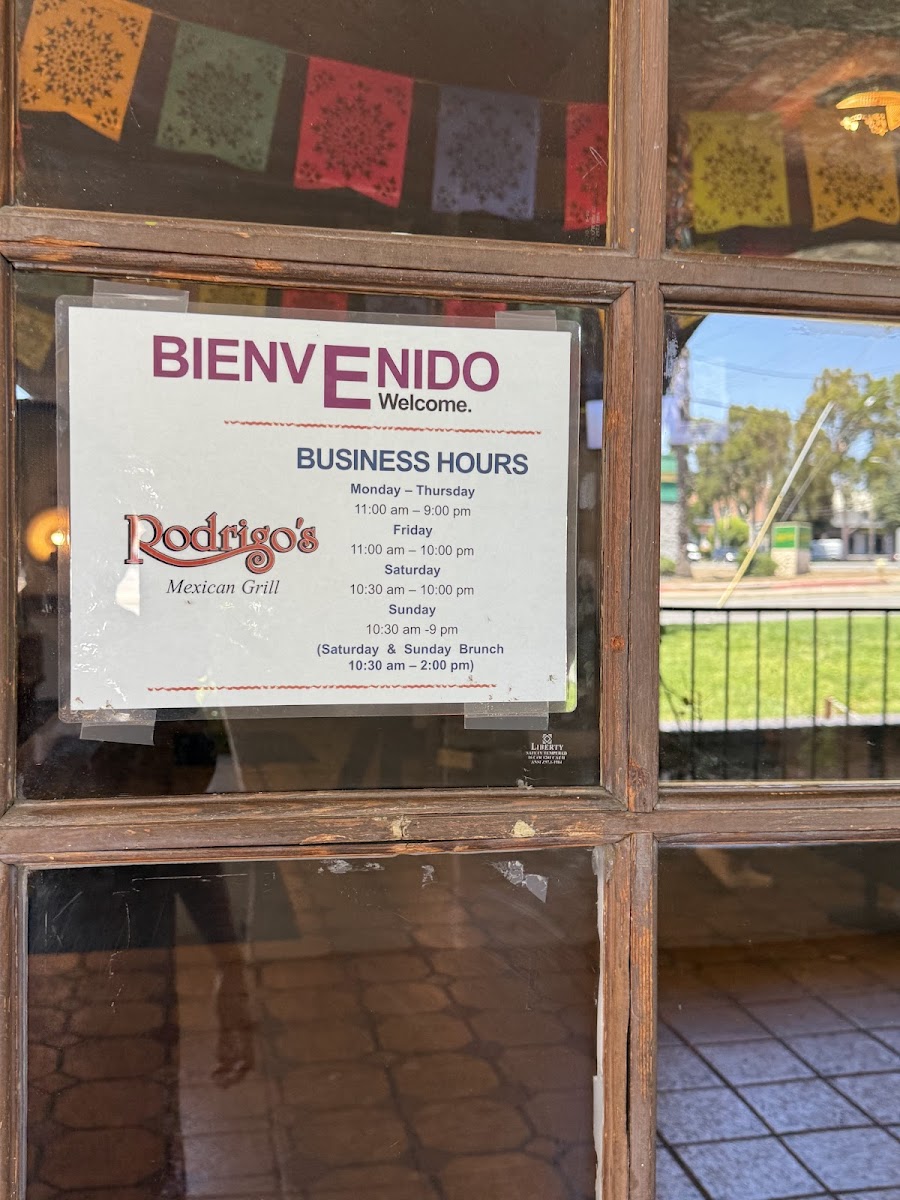 Rodrigo's Mexican Grill - Montclair