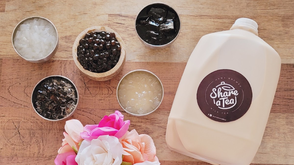 Share-A-Tea Gallon Milk Tea Red Deer Photos 2