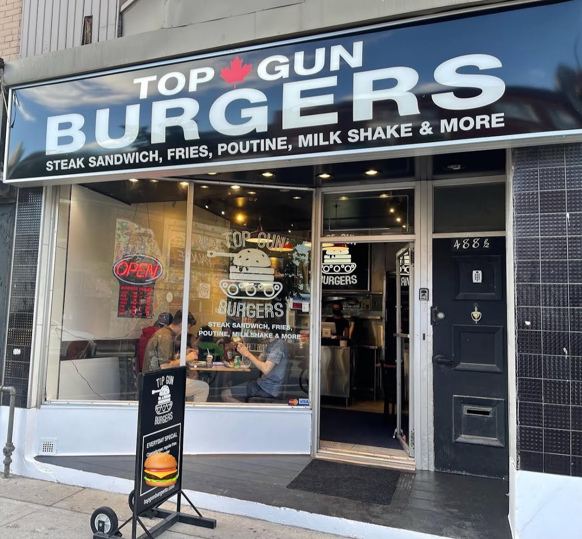 Top Gun Burger ( Bloor St West )