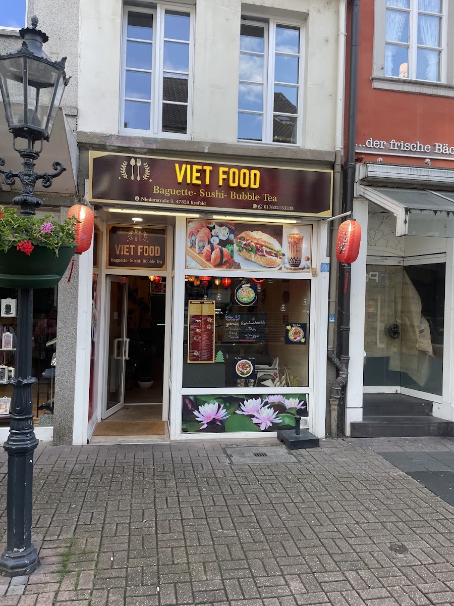 Vietfood Baguette- Sushi- Vietnamesische Küche- Bubble Tea